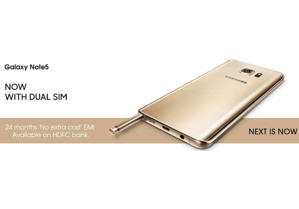 Galaxy Note 5 Dual SIM