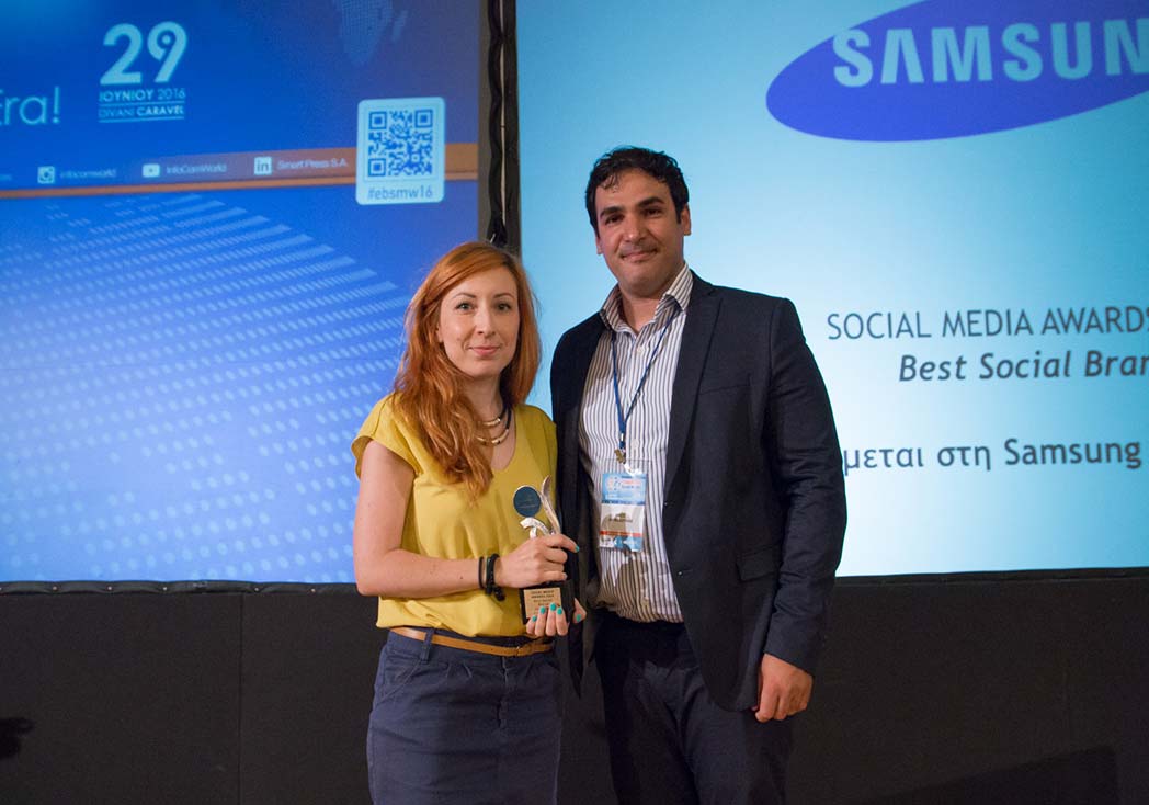 Samsung Best Social Brand 2016