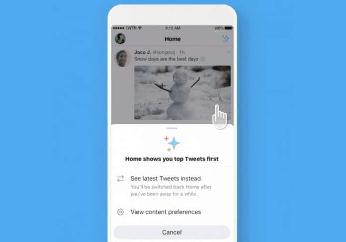Το Twitter για iOS σας επιτρέπει πλέον να αλλάξετε το χρονολόγιο μεταξύ ...