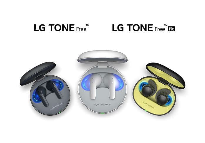 LG Tone Free earbuds 2022
