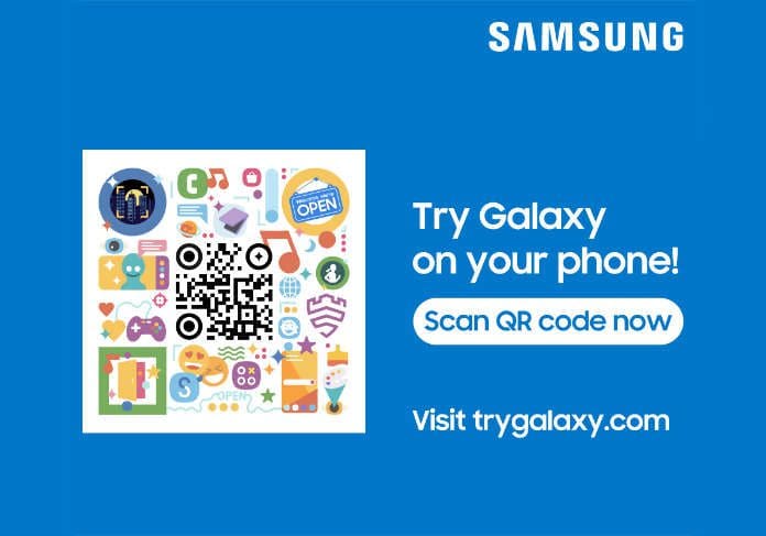 Try Galaxy app
