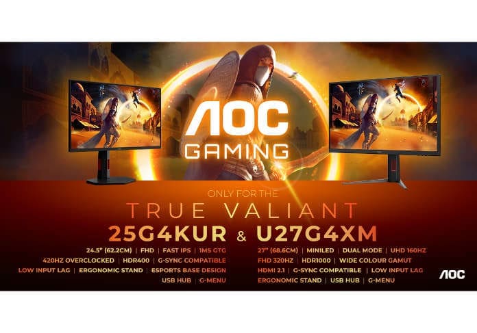 AOC GAMING_25G4KUR_U27G4XM_EN