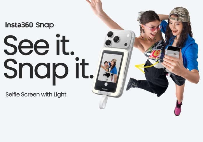 Insta360 Snap Selfie Screen